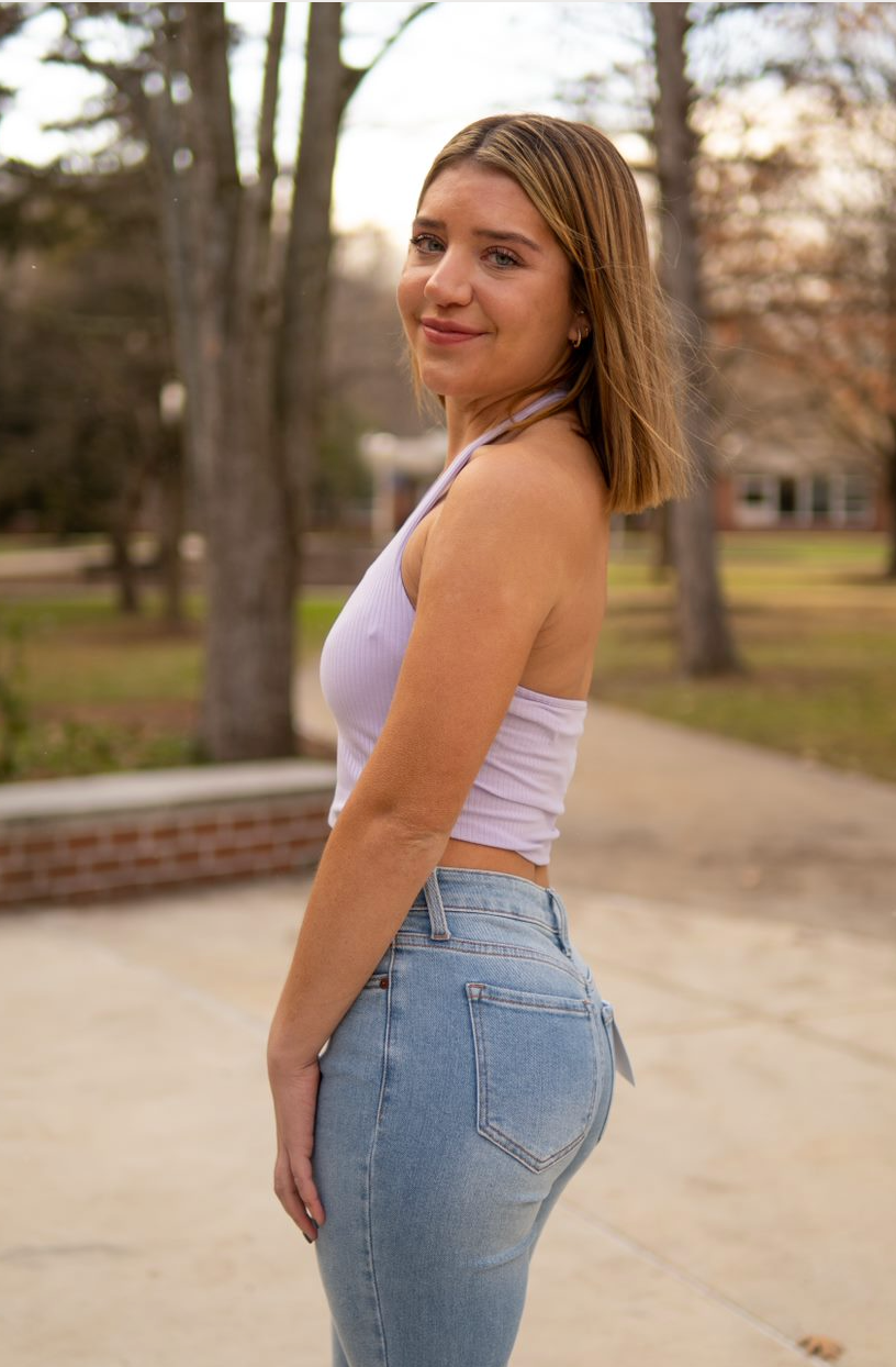 Halter Neck Crop Top