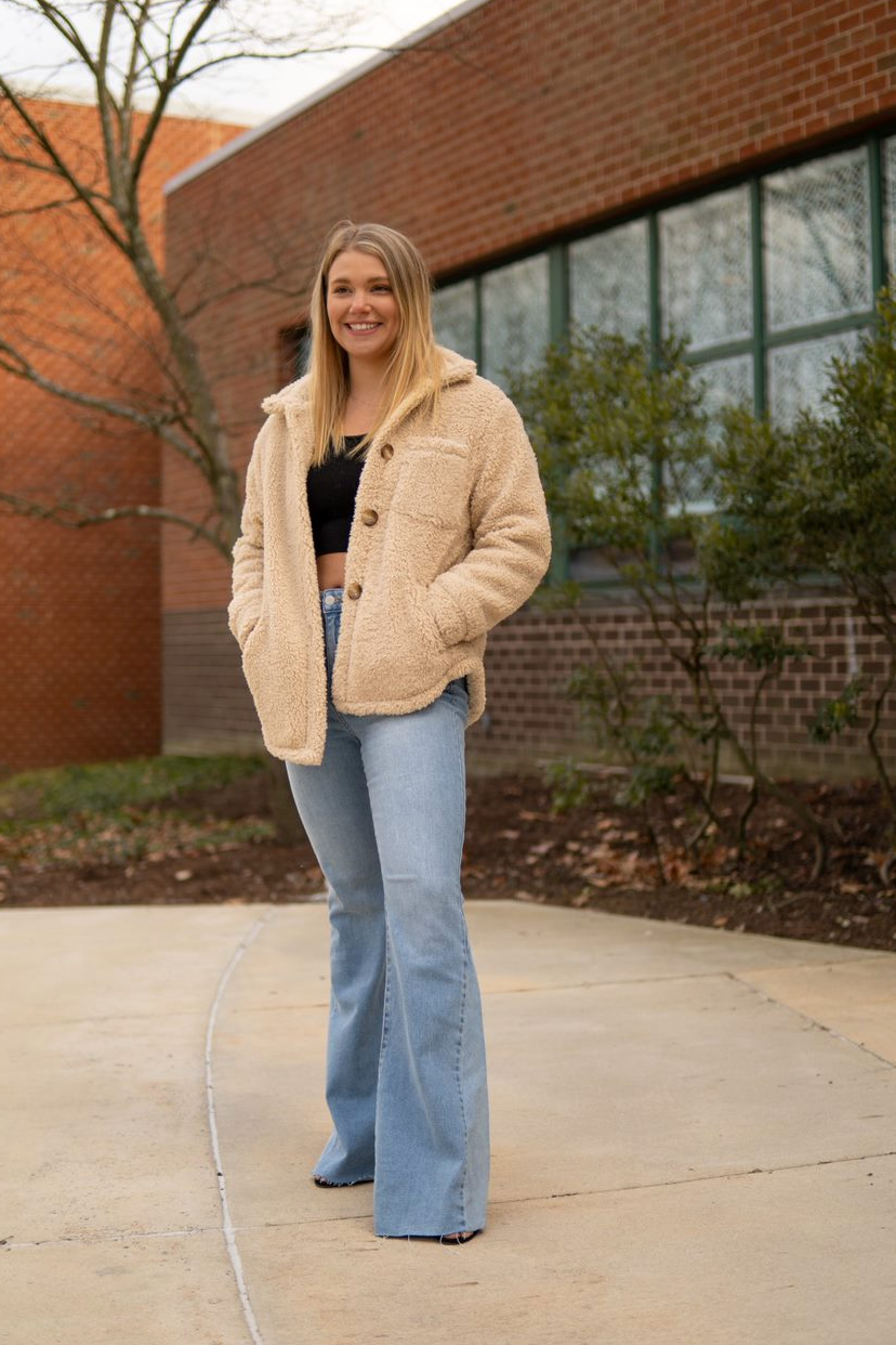 FRANKIE FAUX FUR JACKET