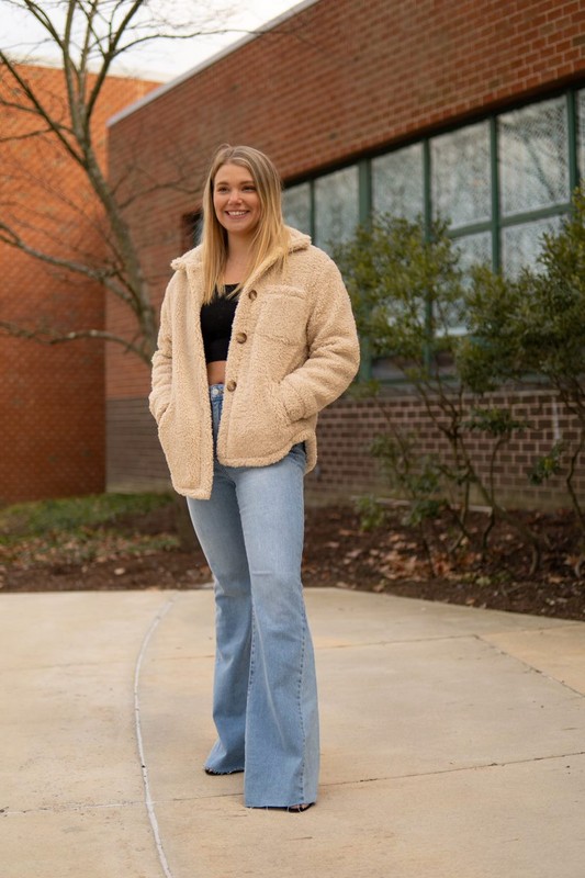 FRANKIE FAUX FUR JACKET
