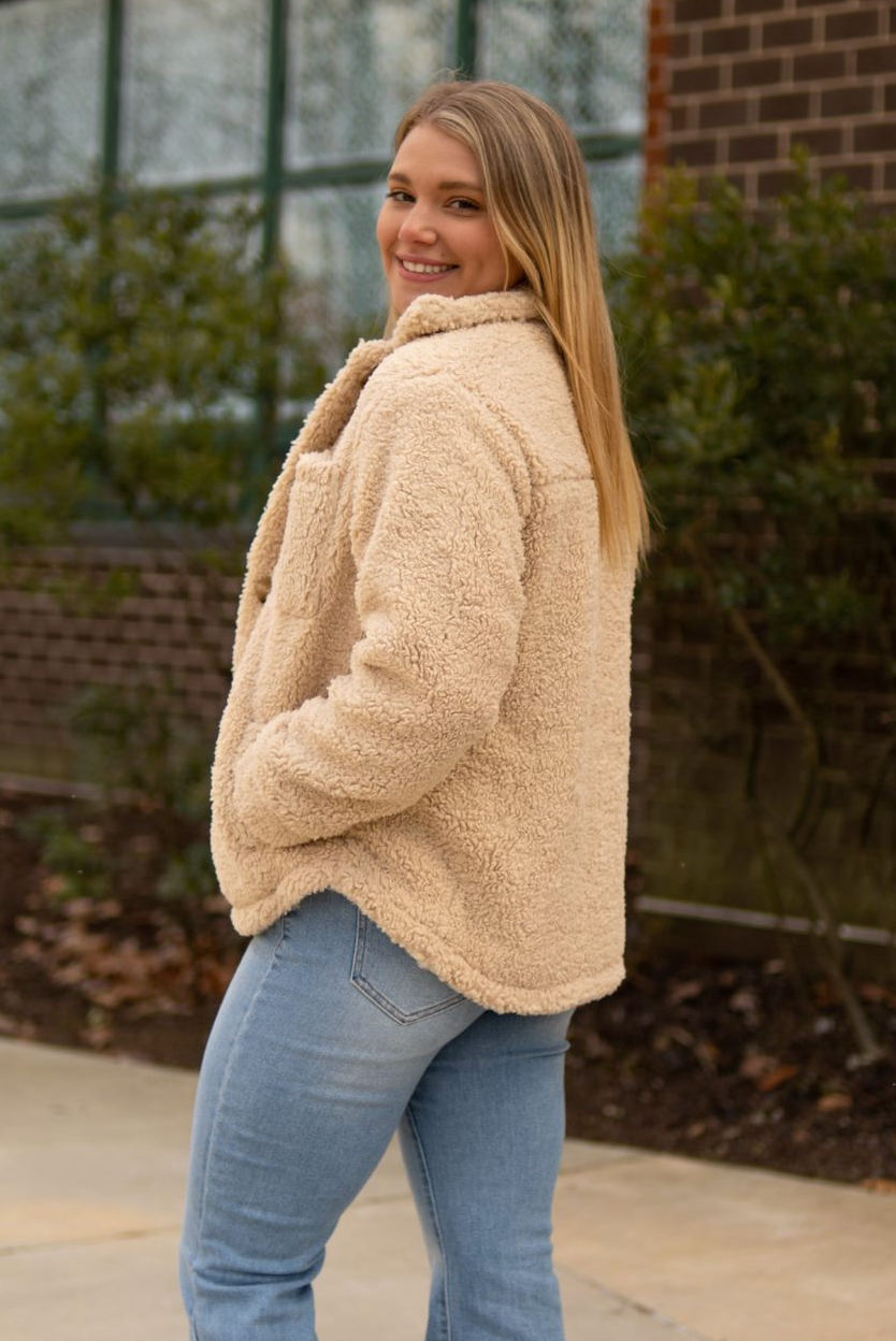 FRANKIE FAUX FUR JACKET