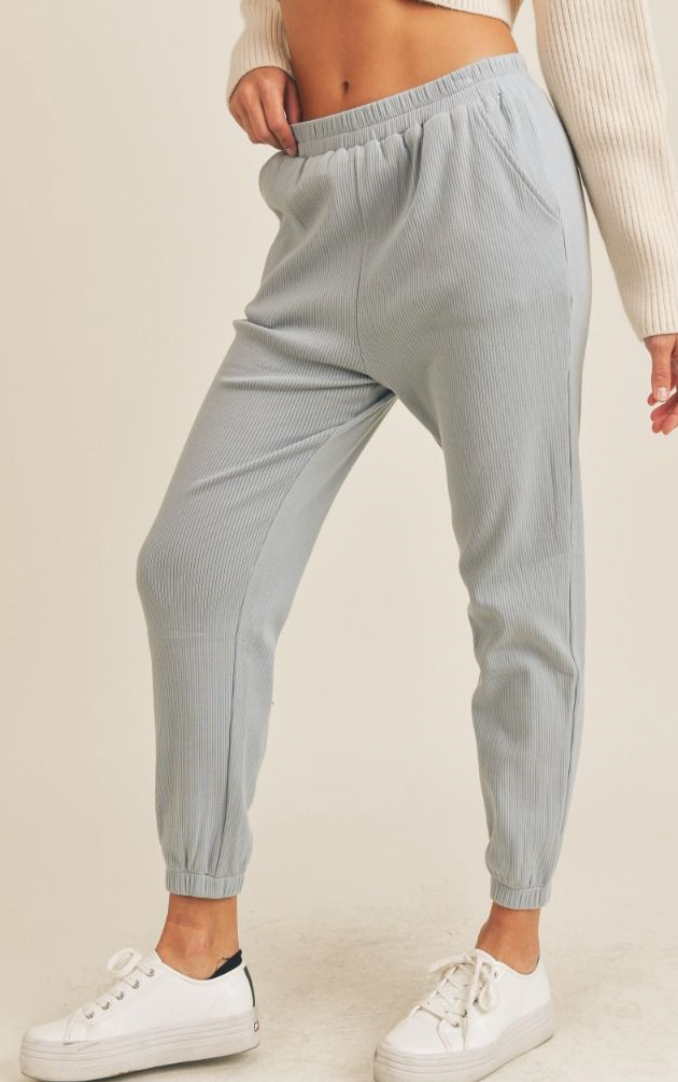CORDUROY KNIT JOGGERS