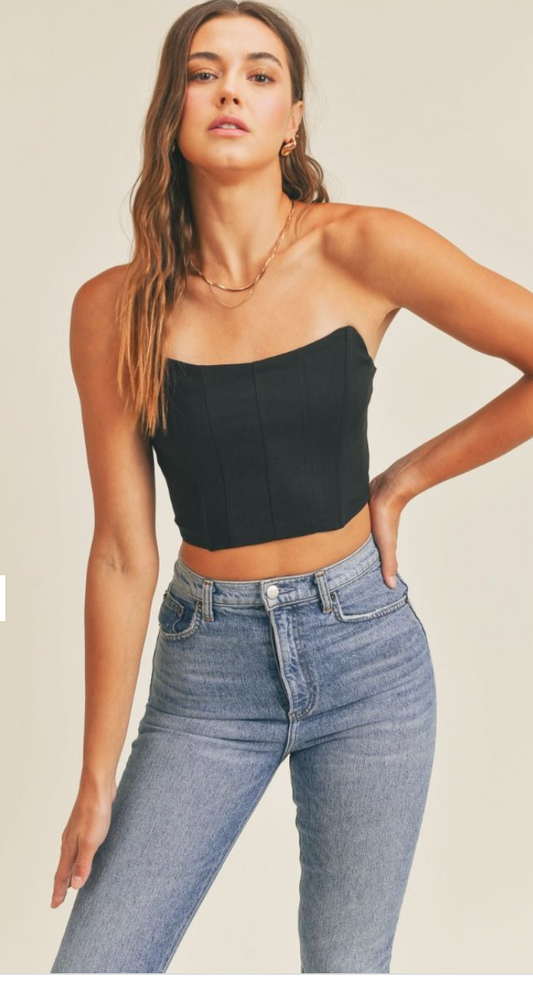 NIGHT OUT TUBE TOP
